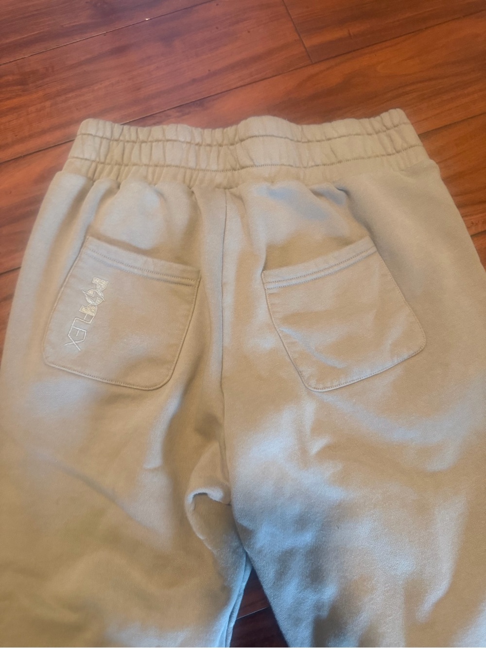 POPFLEX Taupe High-Waist Jogger Pantsuit Pants - Picture 6 of 12